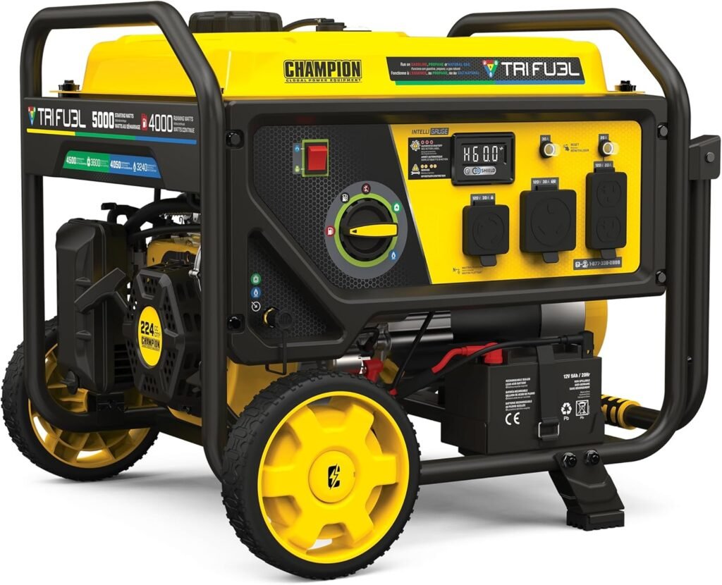 what can a 5000 watt generator run