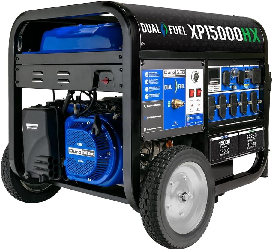 best size generator for well pump