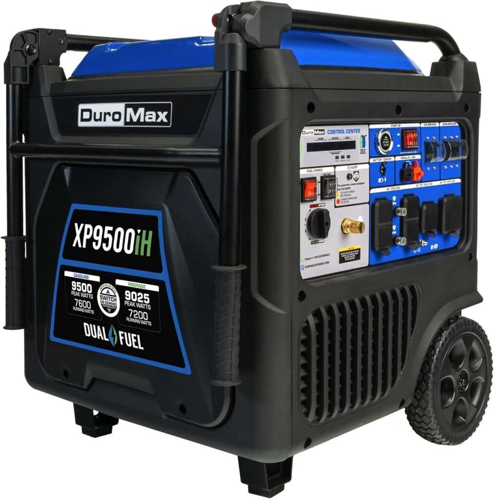 best dual fuel portable generator
