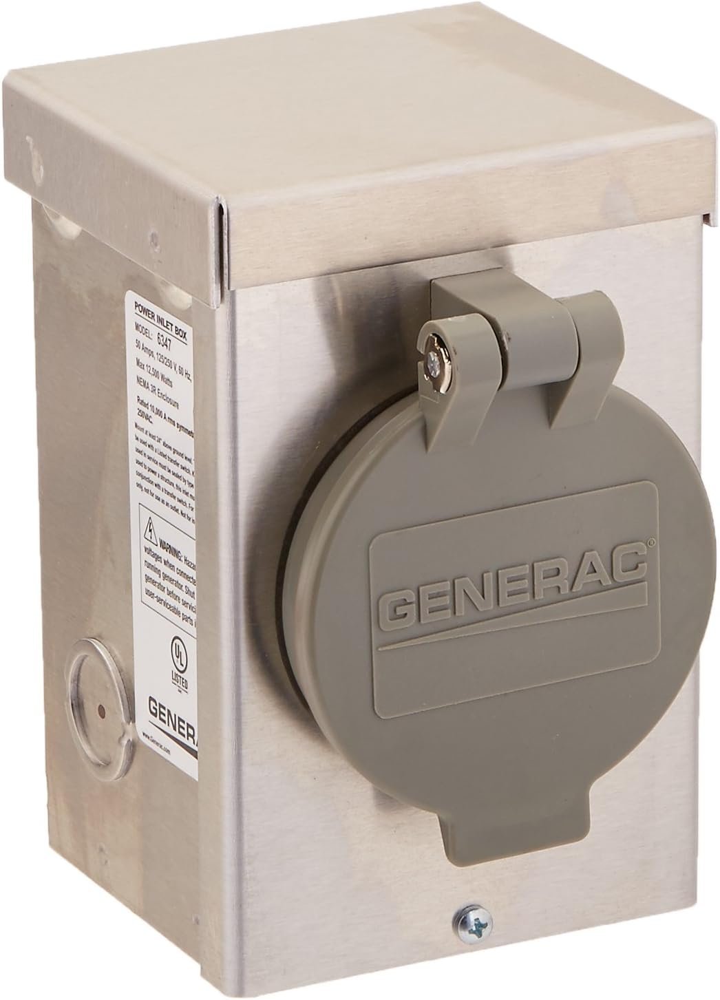 Generator Inlet Cover Best Generator Power Inlet Box for Home Backup (30A & 50A Options)