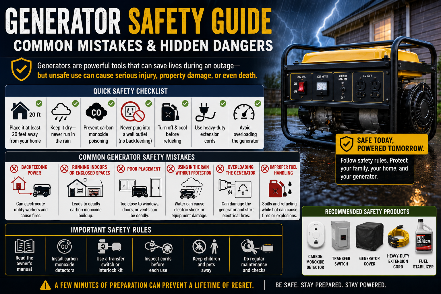 generator safety guide